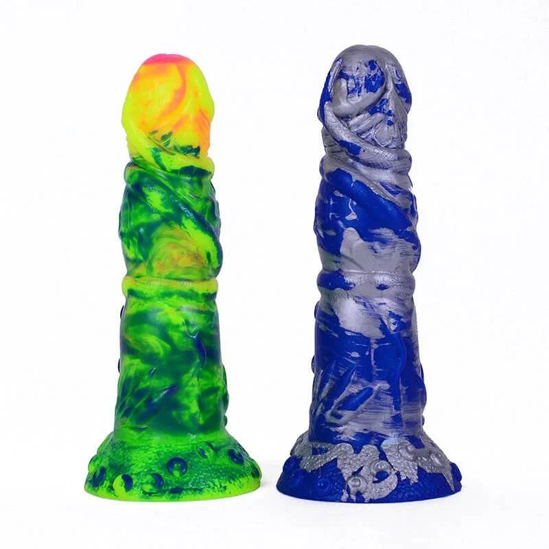 Non-porous dildo-8 Inch Dragon Dildo Hands-free Animal Monster Dildo