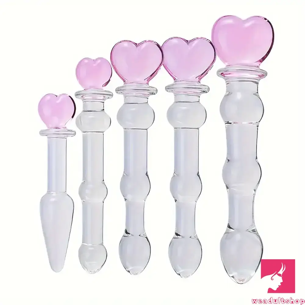 Bumpy dildo-5.1in 6.5in 7.7in 7.9in Glass Crystal Dildo For Female Sex Orgasm