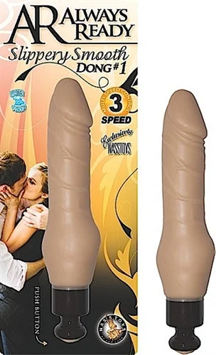 Skin-Like Masturbator Feel-Always Ready Slippery Smooth Dong #1 Flesh