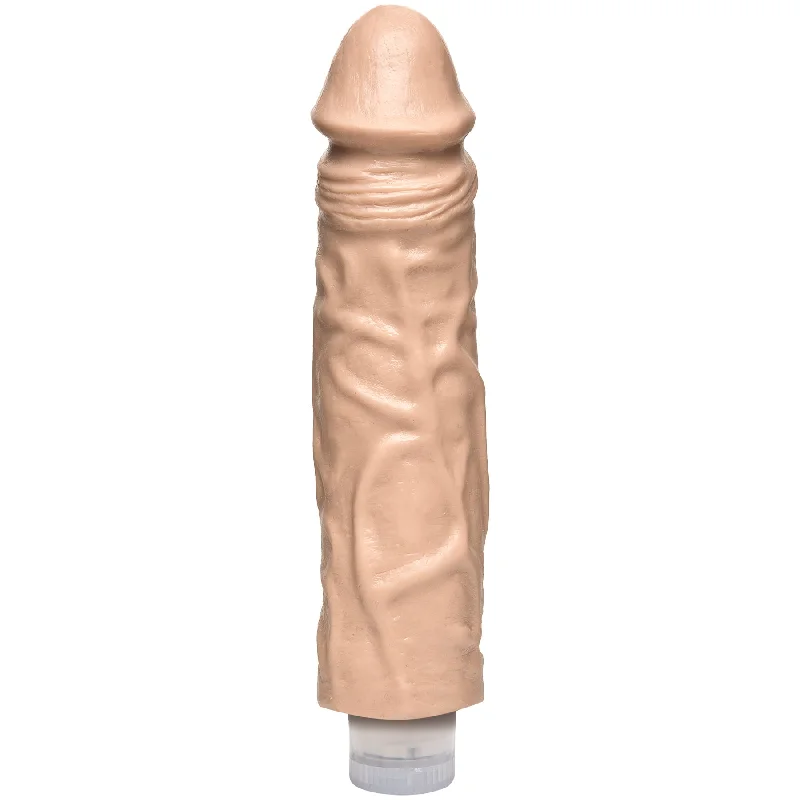 Mini Masturbator for Travel-The Naturals Heavy Veined Dong Twist  Bottom - White