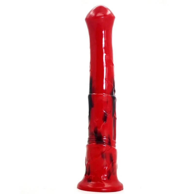 Grounding dildo-11inch Multi Color Soft Flexible Horse Dildo Silicone Realistic Animal Dildos