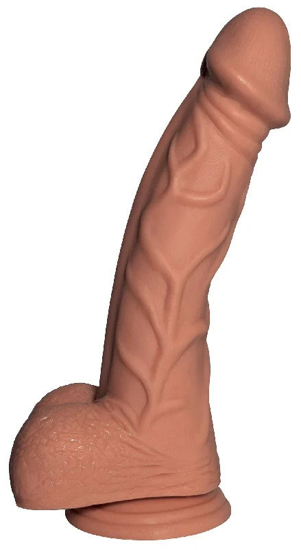 Shaggy dildo-7 inch Mister Right Dildo - Tan