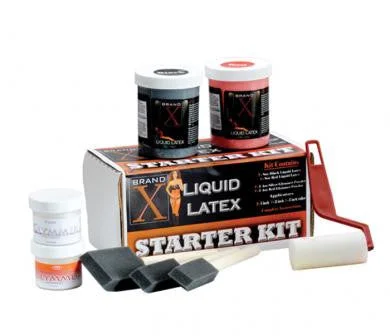 Soft Masturbator Accessory-Brand X Liquid Latex Starter Kit