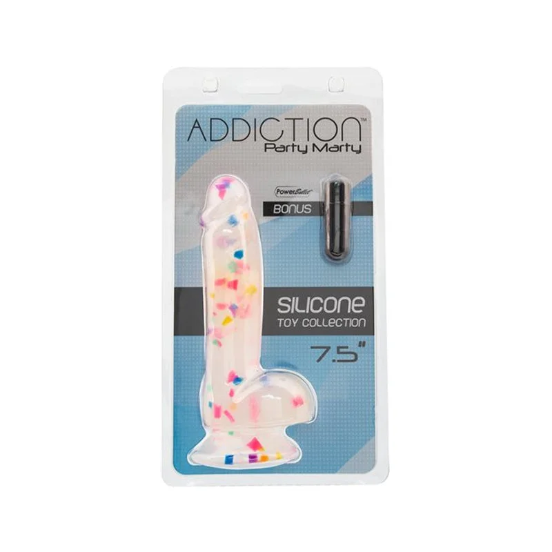 dual-stimulation vibrator for clitoral and vaginal pleasure-Addiction Party Marty