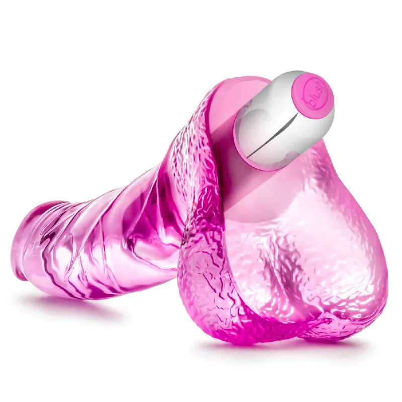 Quick-Fit Masturbator-Naturally Yours - Vibrating Ding Dong - Pink