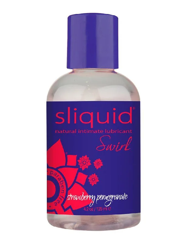 Sliquid Natural Swirl, Strawberry Pomegranate, 4.2oz