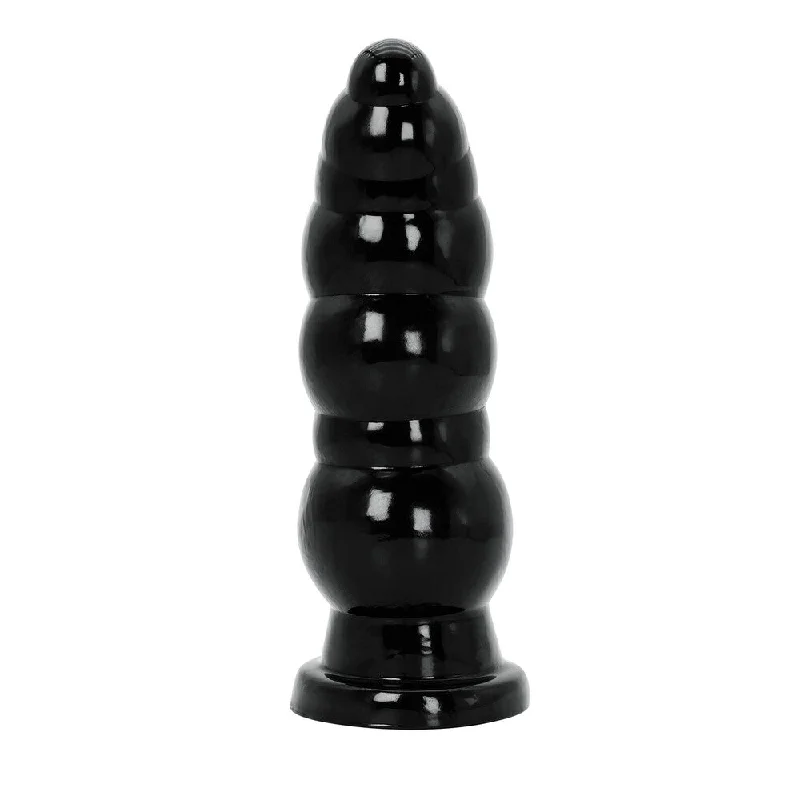 Dual-Texture Masturbator-Hidden Desire Extreme Butt Plug Balls XL 9.6 Inches