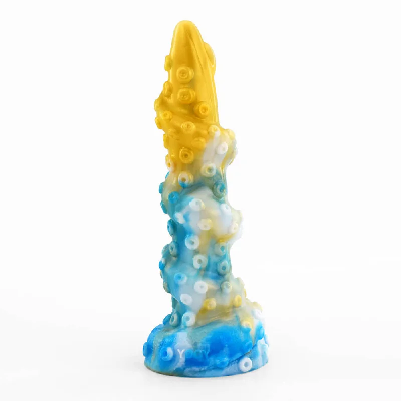 Alkali-resistant dildo-Tentacle Silicone Dildo for Beginners