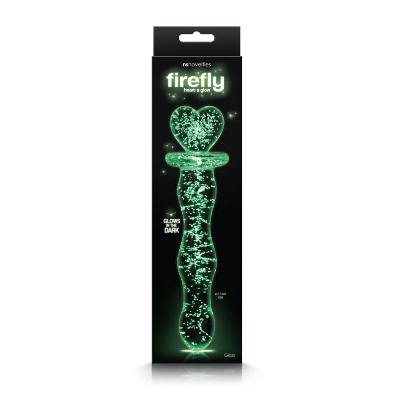 powerful bullet vibrator for pinpoint stimulation-Firefly Glass Heart A Glow - Glows In The Dark