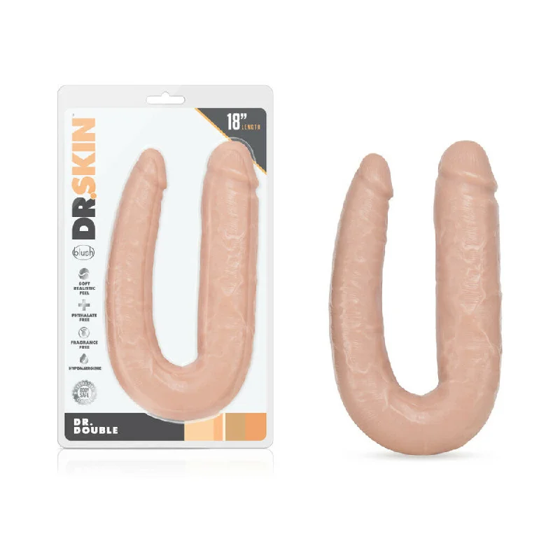 vibrating bullet for precision clitoral stimulation-Blush Dr. Skin Dr. Double - Ivory