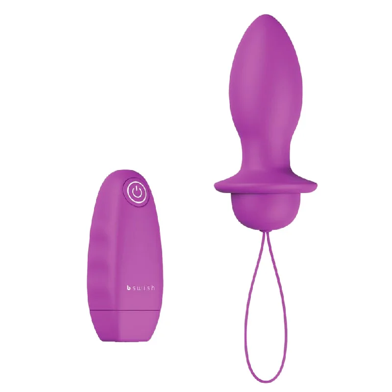 Compact Masturbator Holder-bswish Bfilled Classic Remote Control Butt Plug