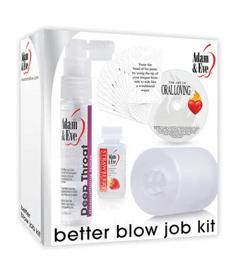 Low-Sound Masturbator-Adam and Eve Better Blow Job  Kit