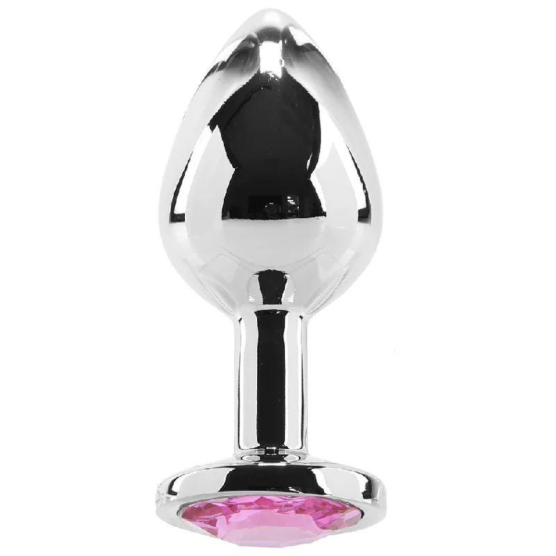 Sleek Design Masturbator-PinkCherry The Love Plug in Medium