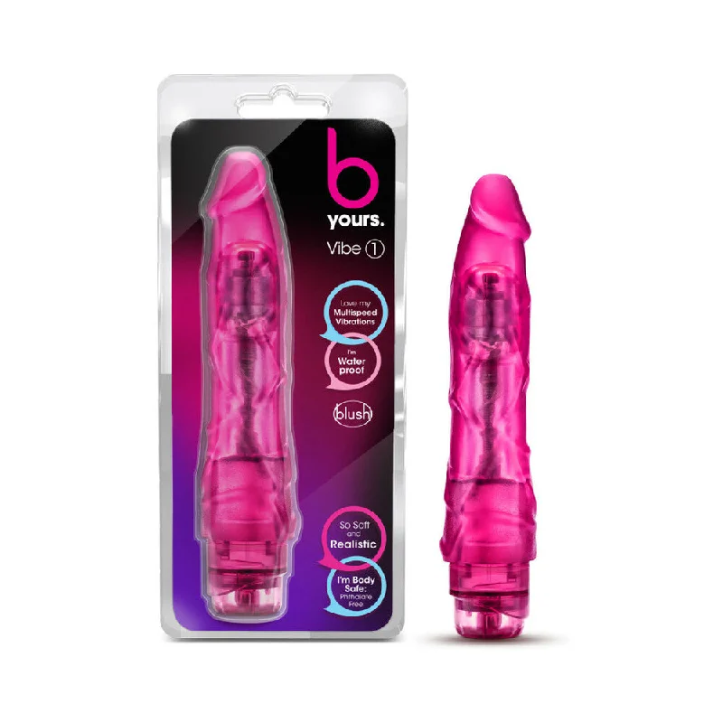 vibrating prostate massager for advanced stimulation-Blush B Yours Vibe #1 - Pink