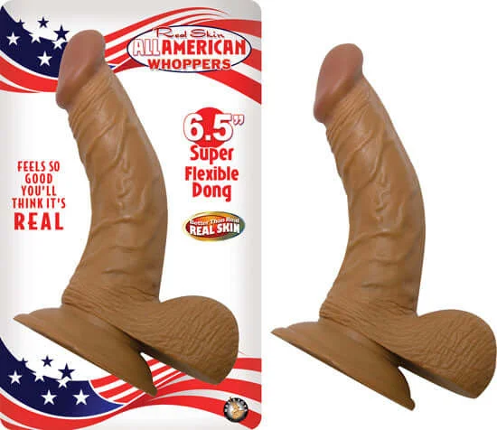 Mini Masturbator Case-Experience Authentic Pleasure with Latin American Whoppers 6.5-Inch Dong with Balls