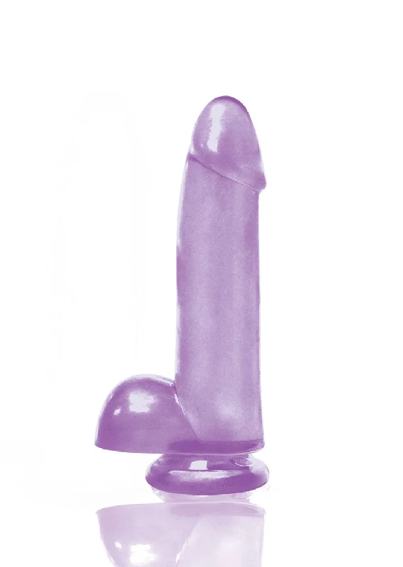 Skin-Soft Masturbator Feel-The 9's Diclet's 7 Inch Jelly Dong - Purple