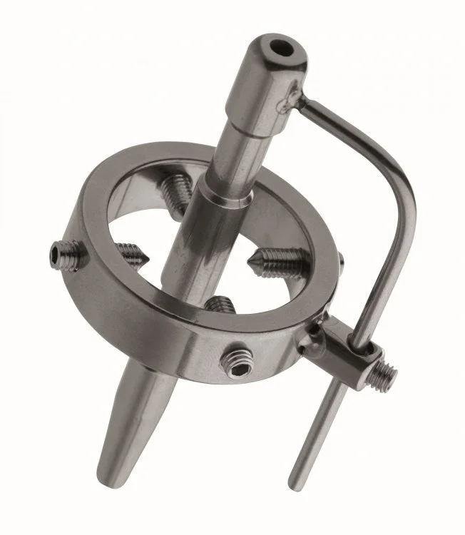 Portable Masturbator Holder-Master Series Skewer Spiked CBT & Urethral Plug