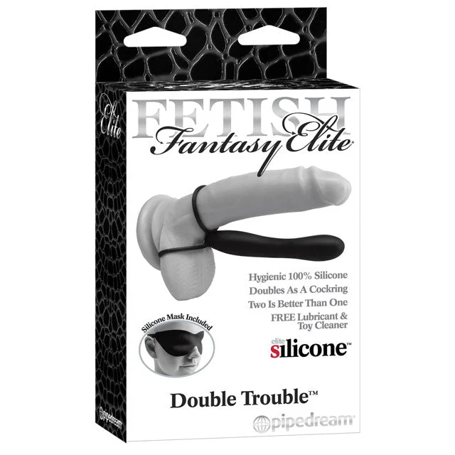 multi-speed dildo for personalized pleasure-FF Elite Double Trouble