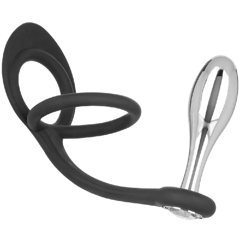 Sleek Masturbator Device-Star F**ker Erection Enhancer and Teardrop Plug